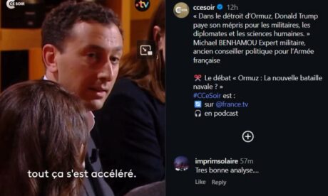 On the US military posture in the Middle East &ndash; French TV